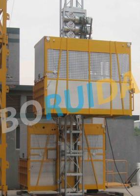 China Ramp Door Style Construction Material Lifting Hoist , Construction Lifting Equipment for sale