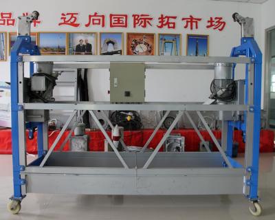 China PIN aluminium opgeschort werken Platform opknoping steiger voor 500 kg 800 kg 1000kg Te koop