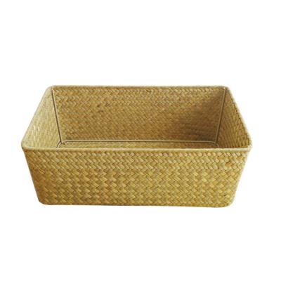 China Direct Handmade Woven Braided Basket Rattan Vegetable Plankton Basket Plant Plankton Viable Small for sale