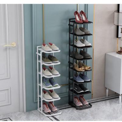 China Minimalist 5-Layer Shoes Storage Rack Modern European Style Storage Racks Shoes Organizer Rack Holder Display Hanger for sale