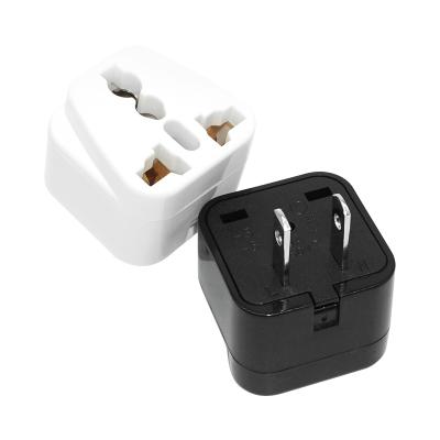 China Environmentally Friendly ABS US Plug Adapter American Japan China USA Travel Power Adapter Socket Outlet Converter Plug for sale