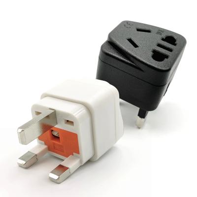 China ABS Universal UK 13A 250v Multi Universal Travel 3 Way Adapter Conversion Plug for sale