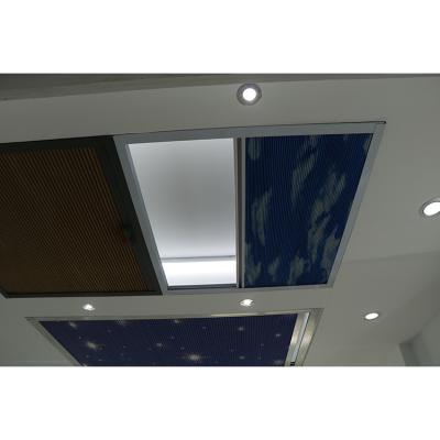 China Product Waterproof High Quality Honeycomb Blinds Ceiling Roof Blackout Curtains for sale