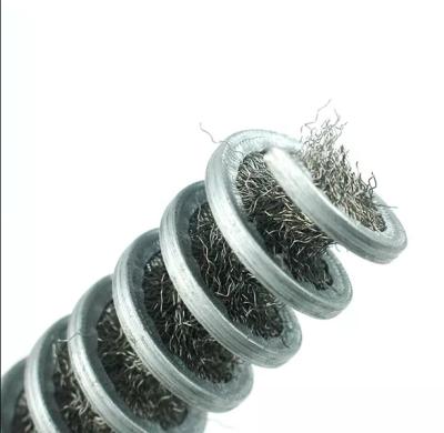 China Wear-resisting Factory direct sales Steel wire material spring brush Hard and wear-resistant brush for sale