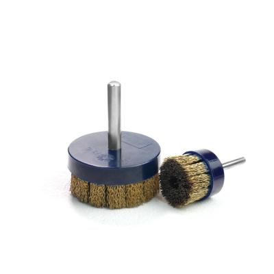 China Wear-resisting Direct Sale Price Polishing Steel Nylon Brass Wire Copper Disc Brush for sale