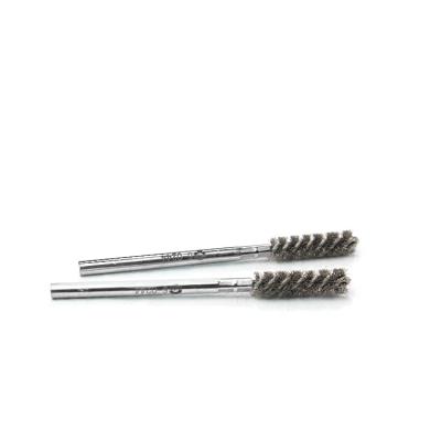 China Wear-resisting Professional Manufacturer Finely Processed Stainless Steel Tube Brushes for sale