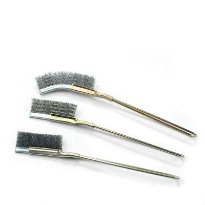 China Wear-resisting Competitive Price Knife Type Cleaning Stainless Tool Steel Wire Knife Brush for sale