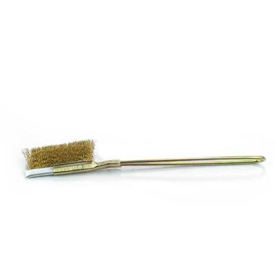 China Wear-resisting Manufacturers wholesale custom made in China high quality clean copper wire knife brush for sale