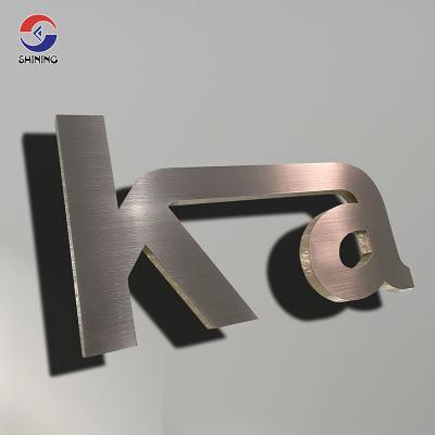 China Elegant styles SHINING business outdoor advertising 3d letter custom light channel led sign business signs logo outdoor channel letter for sale