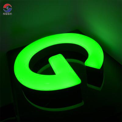 China Elegant Styles SHINING Commercial Shop Front Marquee Display Boards Acrylic Letter Sign Light Acrylic Letters Led Neon Sign for sale