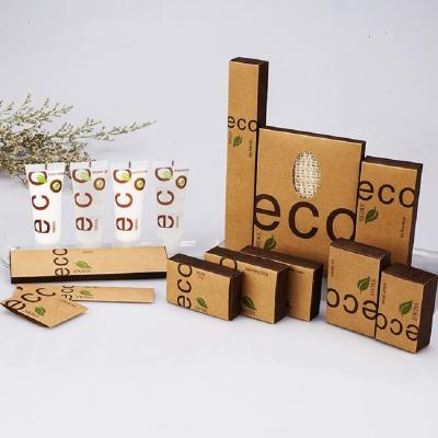 China Five Star Eco Friendly Biodegradable Compostable Hotel Hotel Amenities Set for sale