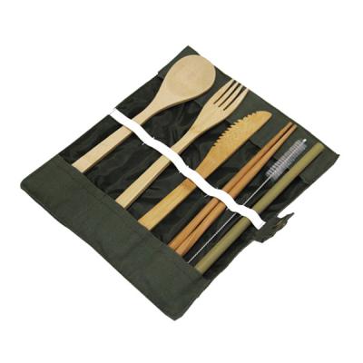 China Sustainable Eco Friendly Bamboo Tableware Set for sale