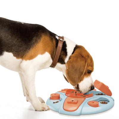 China Wholesale Stocked Amazon Hot Sale Dog Puzzle Toys, Dog Food Puzzle Feeder Toys for IQ Training and Mental Enrichment, Dog Treat Puzzle for sale