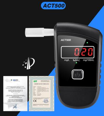 China New Arrival Professional Portable 2022 Grade Accuracy LED Display Alcohol Tester Alcohol Breathalyzer 20 Test Records Be Stocked for sale