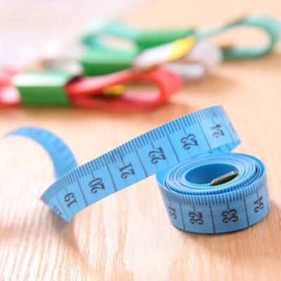 China High Quality Colorful ABS Measure Tape Measure 1.5 Meters Cm Inch Soft Tape for sale