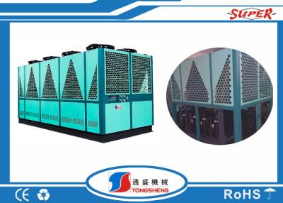 China Lage Temperatuurlucht Gekoelde Schroef Koelere 50HP met Hoge Efficiënte Evaporator Te koop