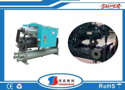 China de Schroefwater Gekoelde Koelere Duurzame Hoge Precisie 220V van 70HP R410A - de Fase van 440V 3 Te koop