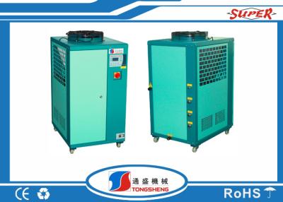 Cina 2,4 certificazione eccellente a forma di scatola di industriale 3Hp R22 ROSH ISO9001 dei refrigeratori di acqua di tonnellata mini in vendita