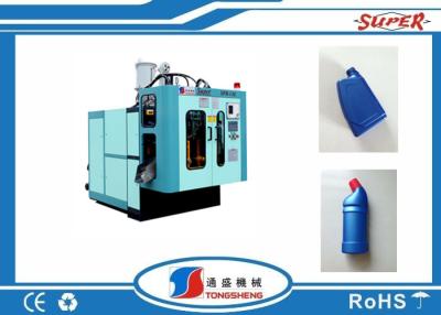 China 1 Cavity 1 Liter Oil Bottle HDPE Blow Moulding Machine With View Strip Line for sale