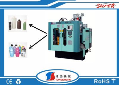 China 4 HDPE van de holte Enige Laag Blazende Machine, HDPE Fles die Machine maken Te koop