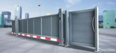 China Powder Coating Automatic Motorized Cantilever Gate with Anti- Collision IR Sensor for sale