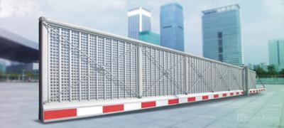 China Motorized Cantilever Remote Control Automatic Sliding Gates , 433MHz for sale