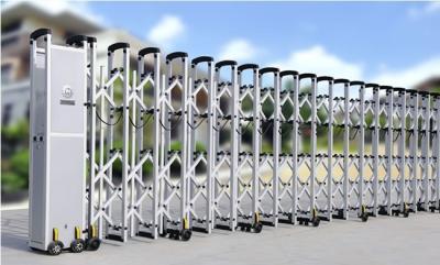 China Residential Electric Retractable Gate With DC Motor for sale