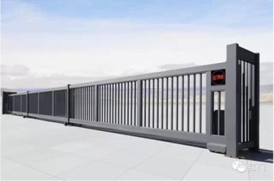 China Motorized Automated Sliding Gates Telescopic With Anti Collision for sale