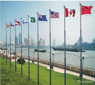 China Telescopic Aluminum Flag Pole for sale