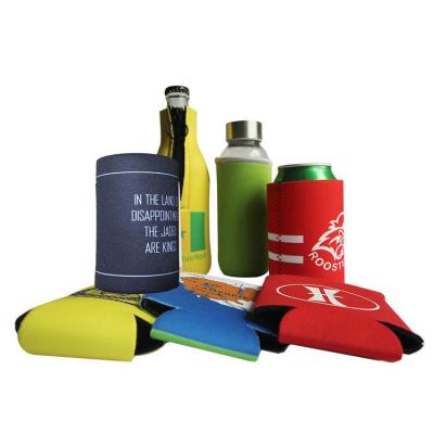 China High Quality Printing Insulated Slim Box Cooler Foams Stubby Holders Printed Slim Beer Box Cooler Sleeve for sale