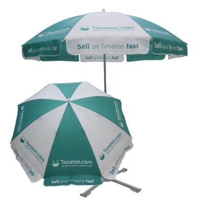 China Industrial Promotional Outdoor Custom Size Beach Umbrella Beach Display Outdoor Beach Umbrella for sale