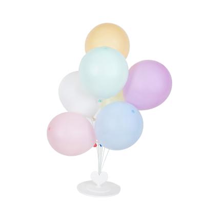 China Reusable Clear Decoration Table Balloon Stand Balloon Holder Any Party/Event Decorations For Birthday Wedding PVC Z-P-005 OR; HEB TGV for sale