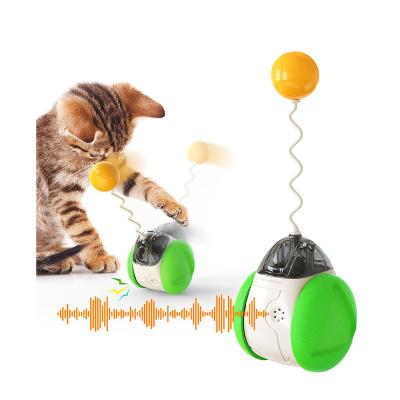 China Newest Viable Chinese Supply ABS Plastic Cat Toys Interactive Funny Cat Tumbler For Dogs for sale