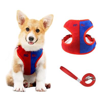 China Factory Stocked Wholesale Pet Breathable Double Color Matching Vest for sale