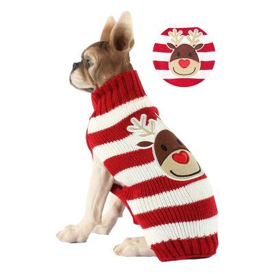 China Sustainable Direct Selling Goods Acrylic Fibers Christmas Pet Clothing Moose For Home for sale