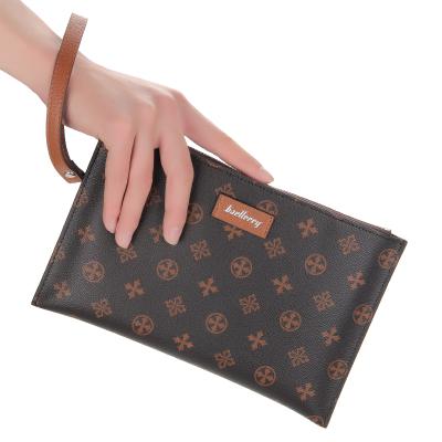 China Low fashion price of long clutch leather wallet for men for sale