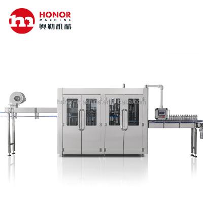 China Automatic Food Mineral Water Filling Machine For PET Bottle And Glass Bottle for sale