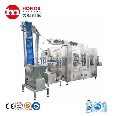 China Food Honor Machine Automatic Drinking Water Making Filling Machine Plant for sale