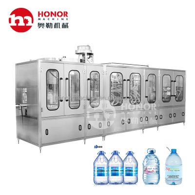 China Type 2L/3L 5L/8L/10L automatic linear liquid food filling/packing machine for sale