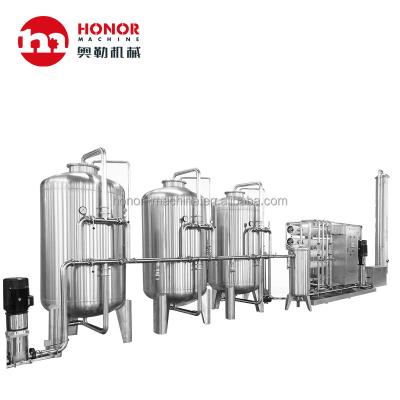 China Hotels Honor Machine Professional Pure Drinking Water Treatment System Making Equipment for sale