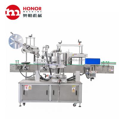 China Food 2000BPH 4000BPH Single Side Glass / Plastic Stick Bottle Labeling Packing Machine for sale