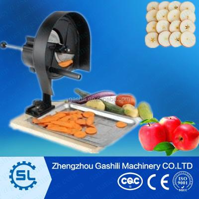 China Manual snack factory use fruit vegetable cutting machine /vegetable slicer for sale