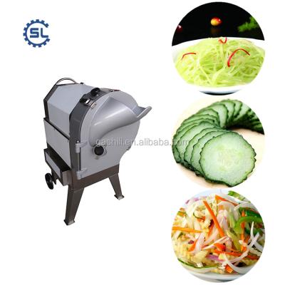 China Electric Snack Factory Potato French Fries Fruit Vegetable Cutter Machine for sale