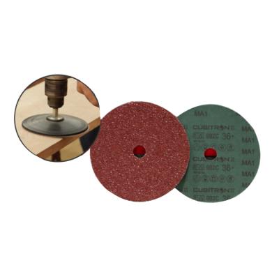 China Wear Resistant Aluminum Oxide Sand Paper Silicon Carbide Fiber Abrasive Discs for sale