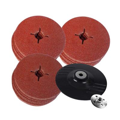 China Resin Factory Price OEM Available Fiber Discs Fiber Abrasive Discs For Angle Grinder Polishing for sale