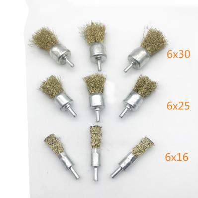 China Electric Grinder Cleaning Brush Polish Machine/Motor/Pipe Steel Wire Cleaning Brush for sale