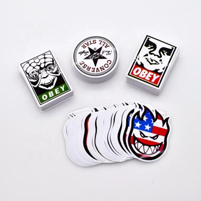 China China Factory Custom Waterproof Kids Cartoon Stickers Decoration Die Cut Printing Adhesive Sticker for sale