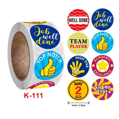 China Motivational School Teacher Collection Reward Waterproof Gold Star OEM Stickers For Kids for sale