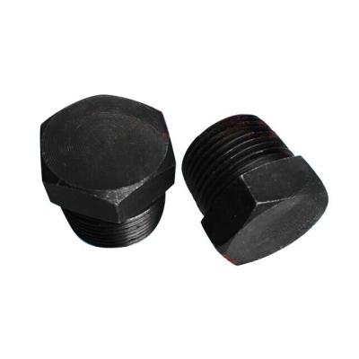 China Industry filtered conduit carbon steel hex socket pipe plugs screws din906 socket hex die for sale