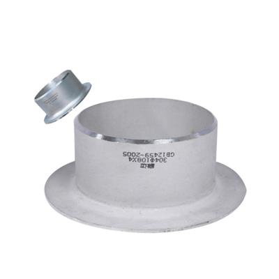 China Industry Sch40 DST Sch80 Butt Weld Pipe Fitting Stainless Steel Assemble Brida Stub End Clapboard HDPE for sale